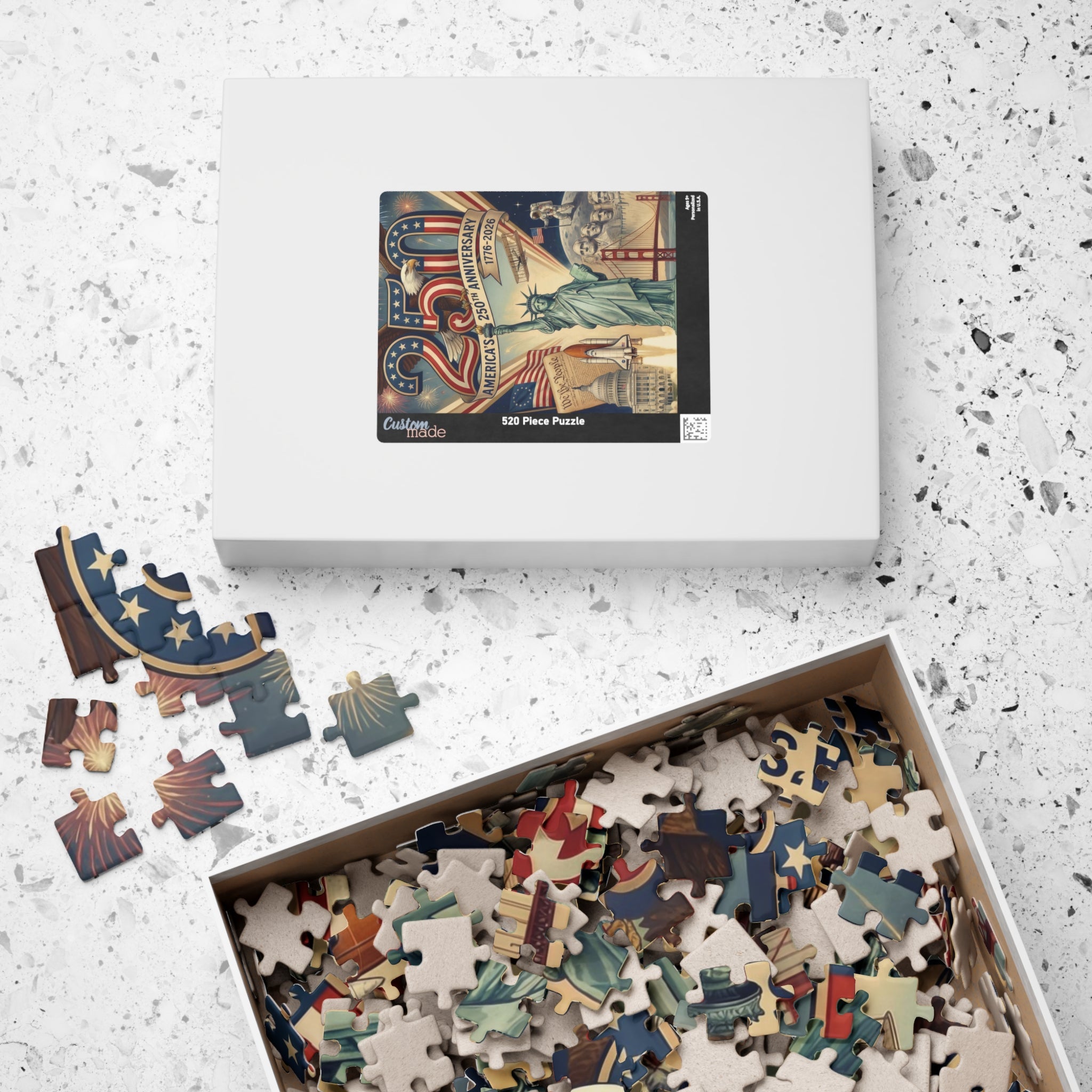 America 250th Anniversary Puzzle (252, 520, 1014-piece)