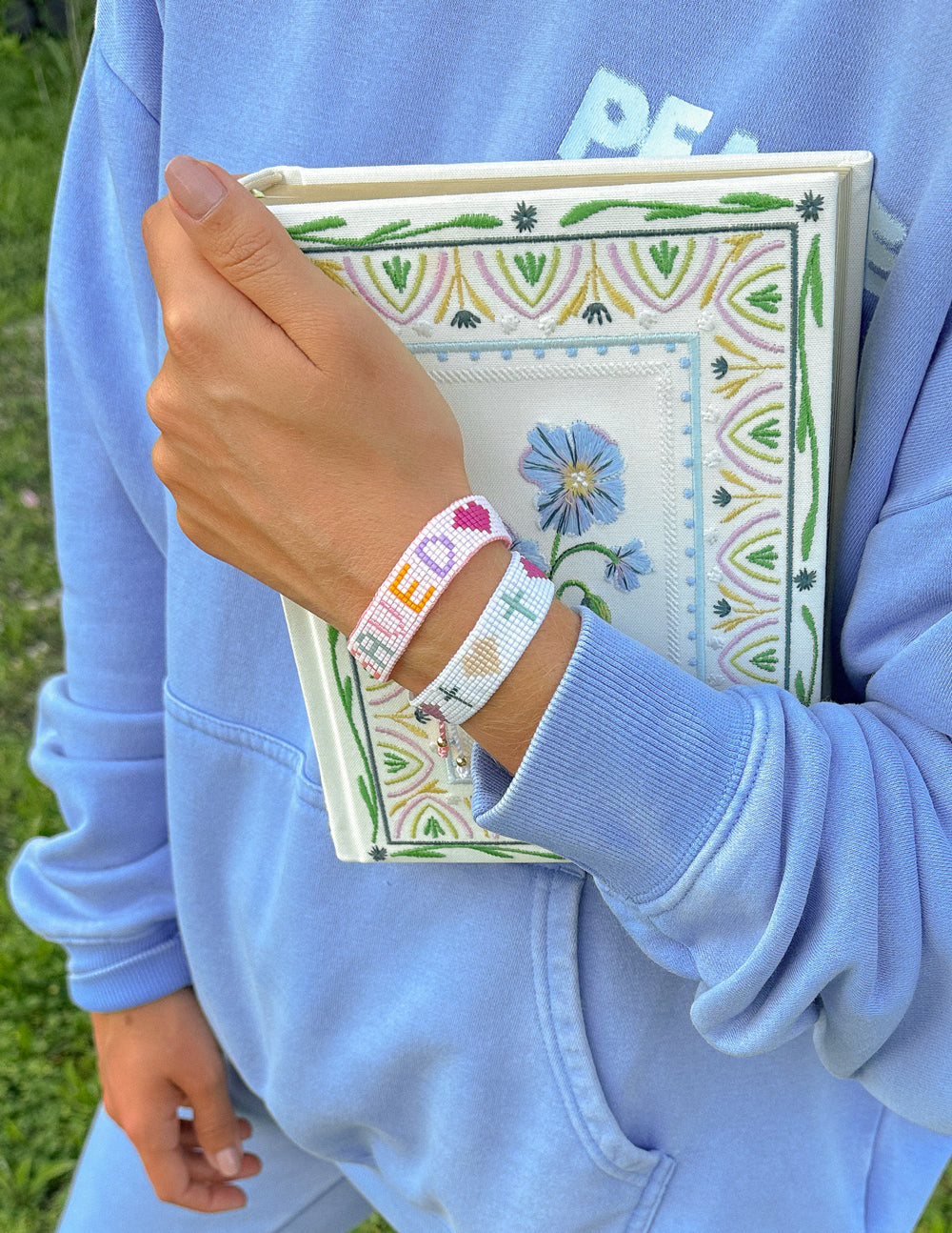 Salvation Micro Bead String Bracelet