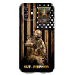Custom Personalized Veteran Phone Case - Gift Idea For Veteran/ Soldier - Case For iPhone And Samsung