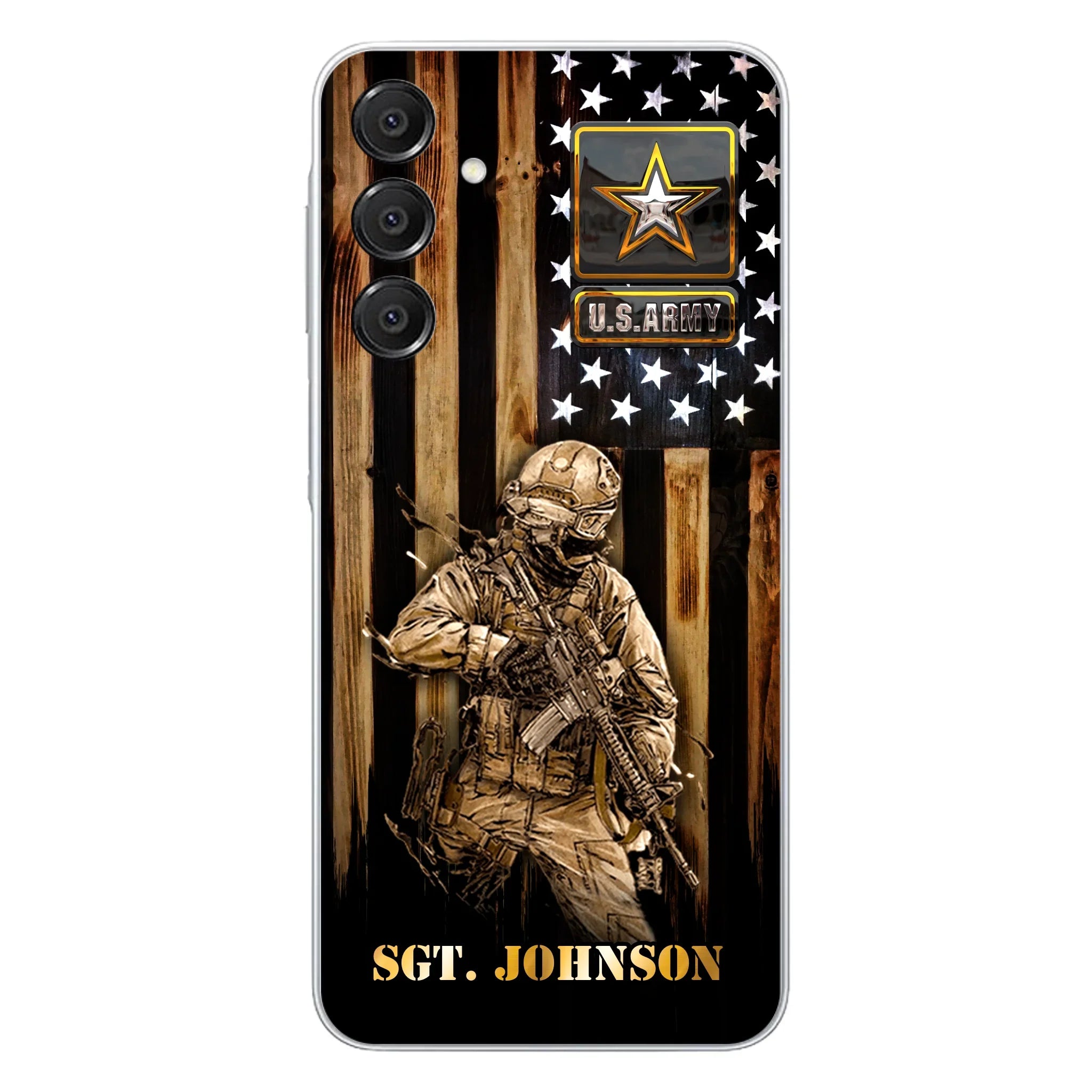 Custom Personalized Veteran Phone Case - Gift Idea For Veteran/ Soldier - Case For iPhone And Samsung