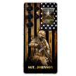 Custom Personalized Veteran Phone Case - Gift Idea For Veteran/ Soldier - Case For iPhone And Samsung