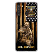 Custom Personalized Veteran Phone Case - Gift Idea For Veteran/ Soldier - Case For iPhone And Samsung