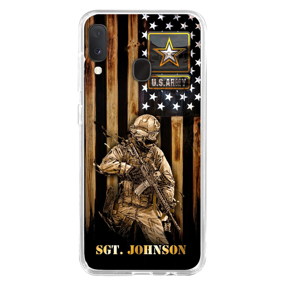 Custom Personalized Veteran Phone Case - Gift Idea For Veteran/ Soldier - Case For iPhone And Samsung
