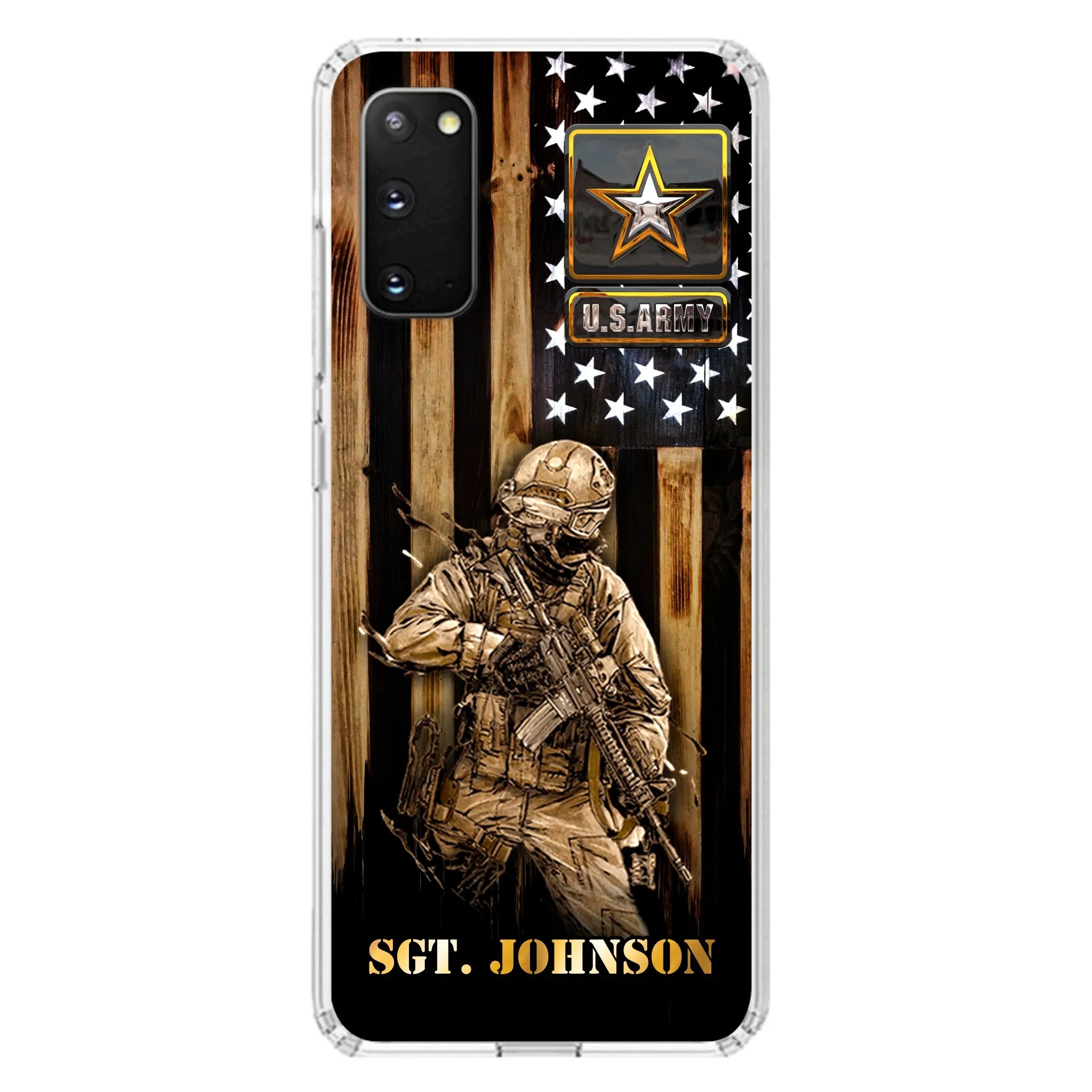 Custom Personalized Veteran Phone Case - Gift Idea For Veteran/ Soldier - Case For iPhone And Samsung