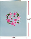 Cherry Blossom Oversized Pop Up Card with Keepsake