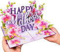 Happy Mothers Day Orchids Pop Up Card - 5