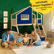 Treehouse Kid Bunk Bed for Fun and Adventure in Your Child's Room