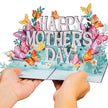Happy Mothers Day Pop Up Card with butterflies