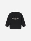 Kingdom Club Black Kids Crewneck