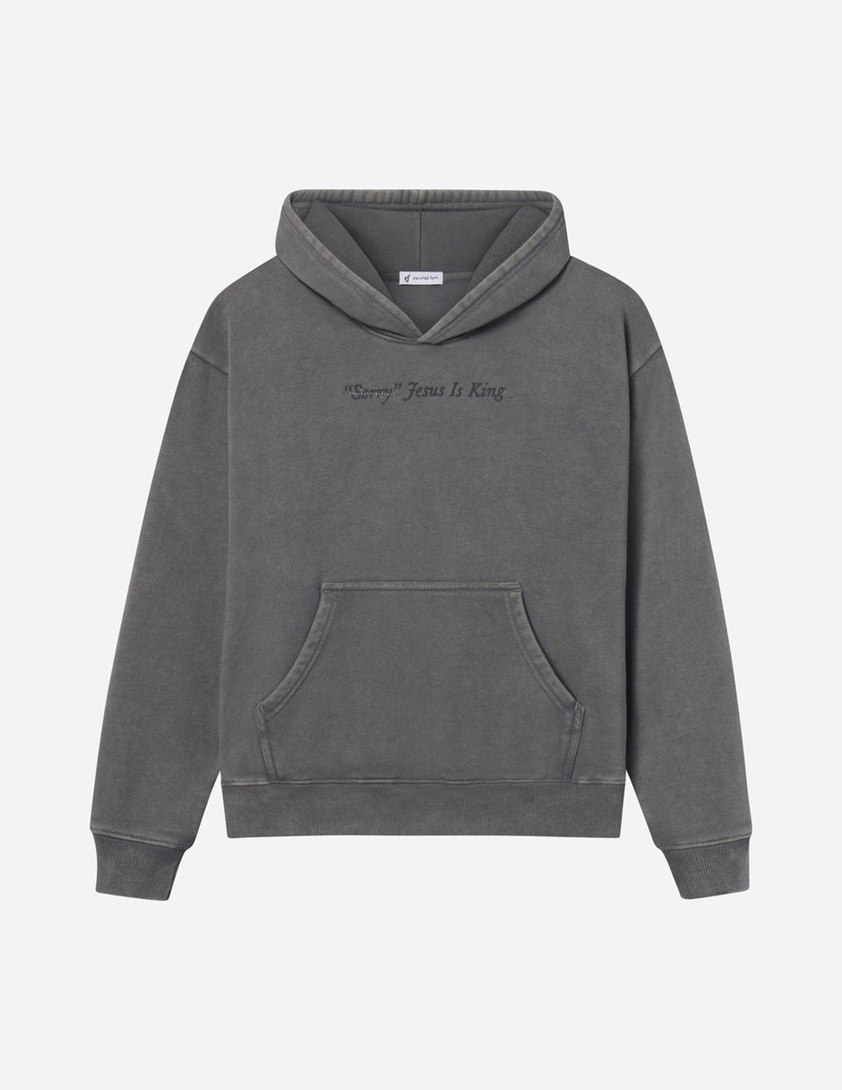 Not Sorry Jesus Is King Unisex Hoodie