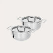 Set of 2 Mini Stewpans With Lid
