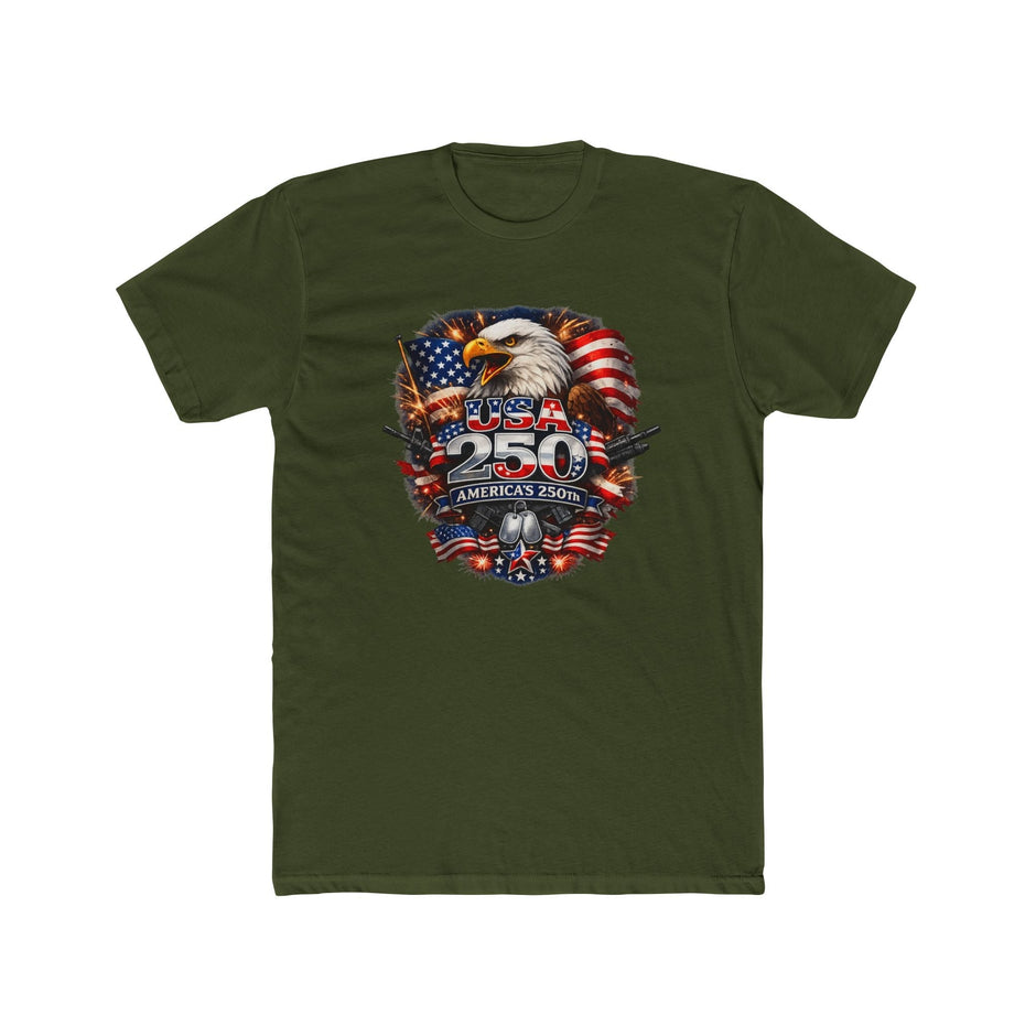 USA 250 America’s 250th Anniversary Patriotic Eagle T-Shirt